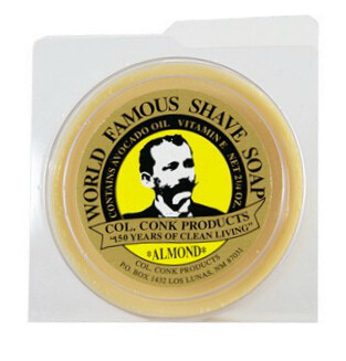 Мыло для бритья Col Conk Almond Shave Soap 64 g