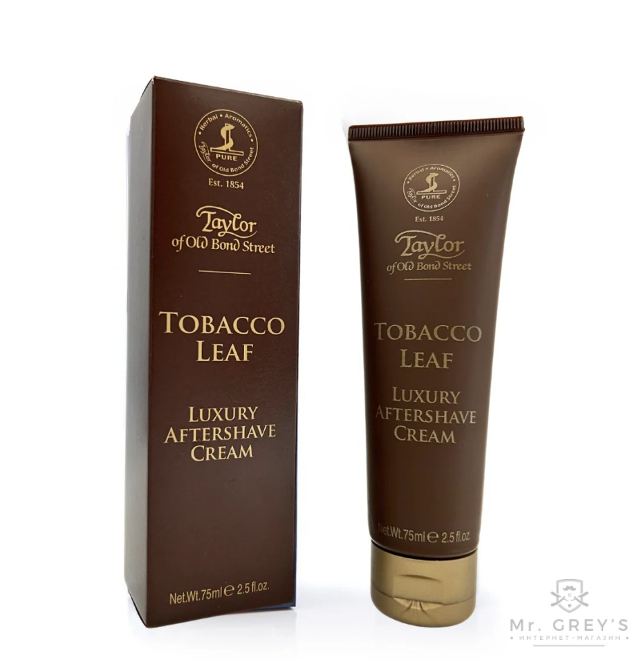 Крем після гоління Taylor of Old Bond Street Tobacco Leaf Aftershave Cream 75ml