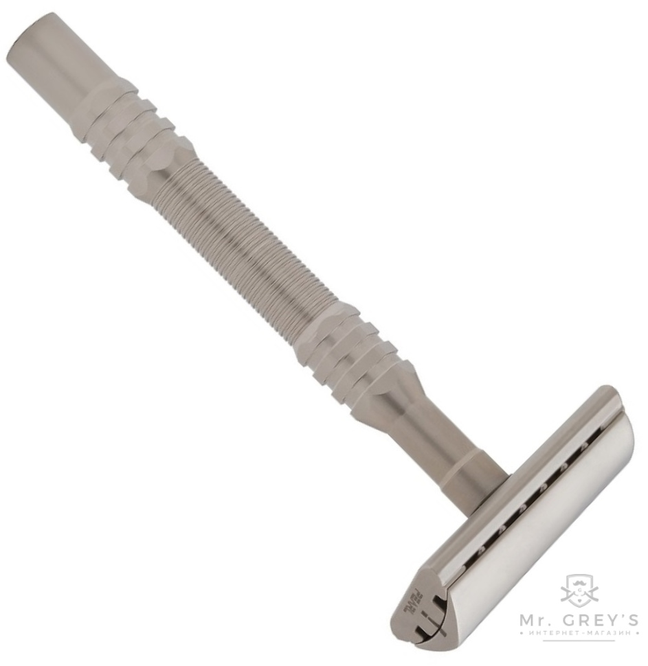 Станок для гоління Т-подібний Pearl L-65 Semi Slant Stainless Steel