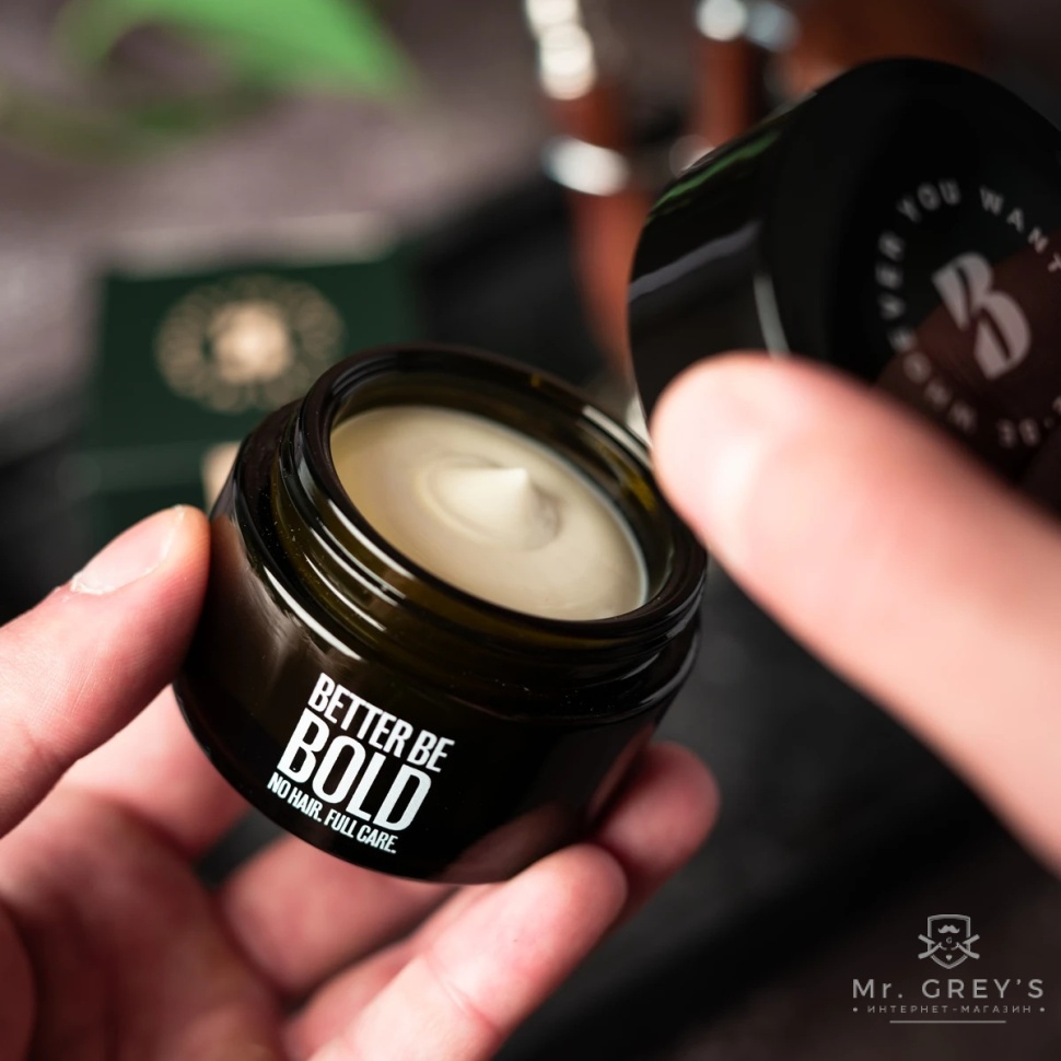 Крем для лисих Better Be Bold Moisturizing Bald Cream 50ml Крем для лисих Better Be Bold Moisturizing Bald Cream 50ml