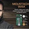 Воск для усов Clubman Pinaud Moustache Wax Black 14g Воск для усов Clubman Pinaud Moustache Wax Black 14g