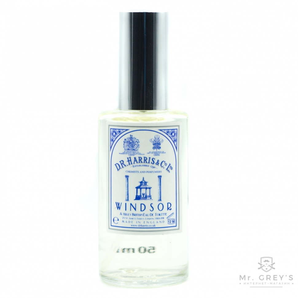 Туалетная вода WINDSOR EAU DE TOILETTE D R Harris 50ml Spray