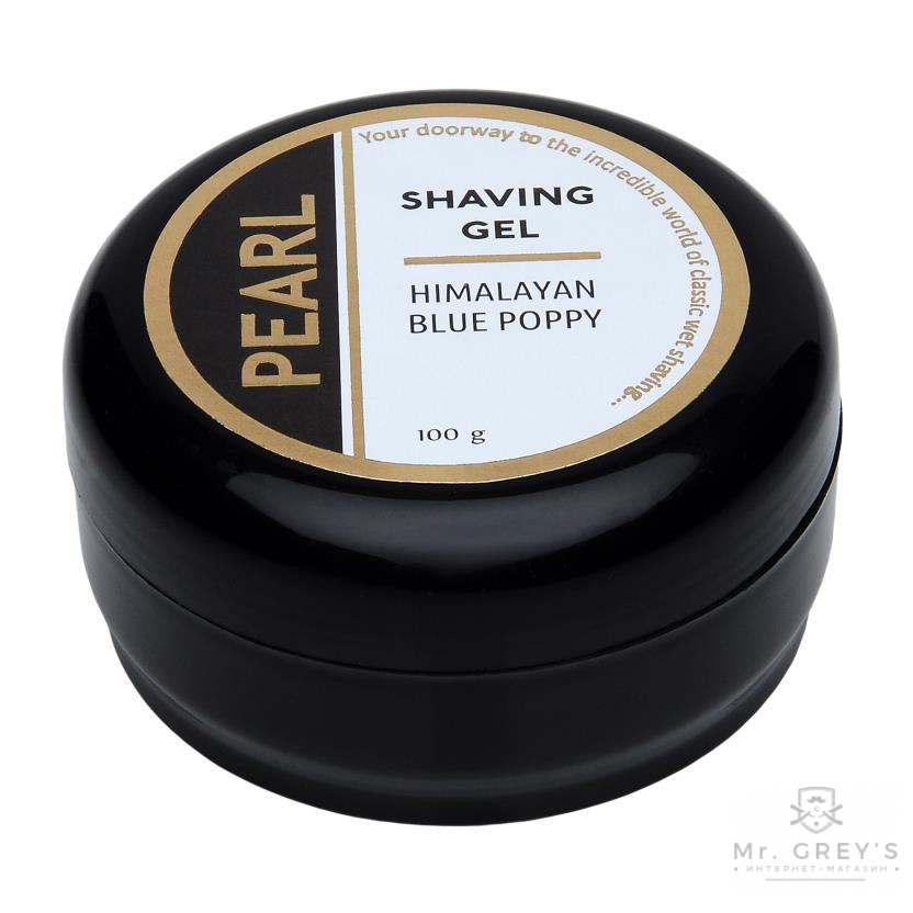 Гель для бритья Pearl Shaving Gel Himalayan Blue Poppy 100gr
