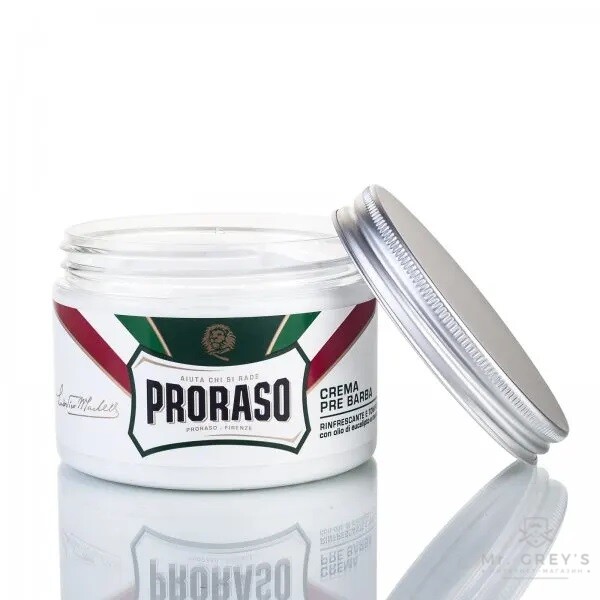 Крем до гоління PRORASO з ментолом і евкаліптом, 300 ml Крем до гоління PRORASO з ментолом і евкаліптом, 300 ml