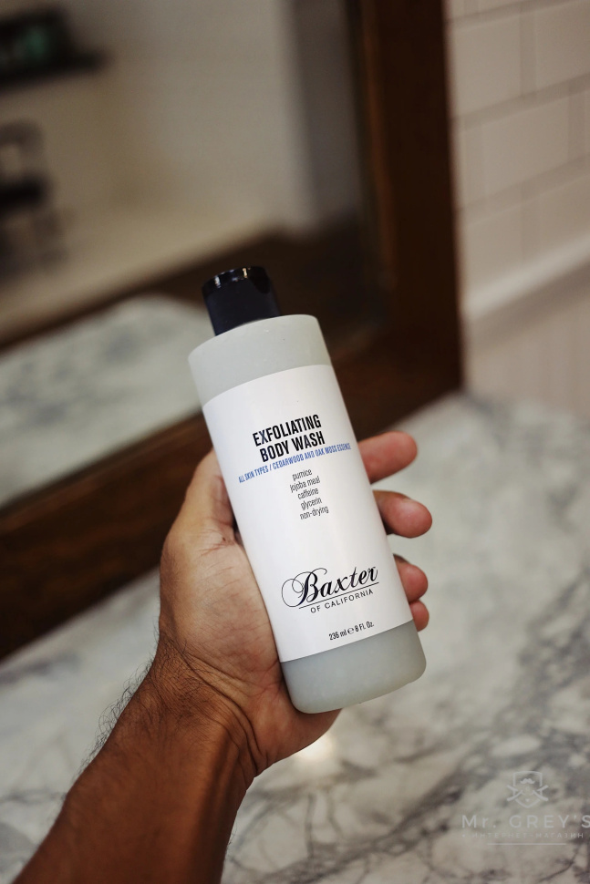 Гель для душу Baxter of California Exfoliating Body Wash Cedarwood And Oakmoss Essence 236ml