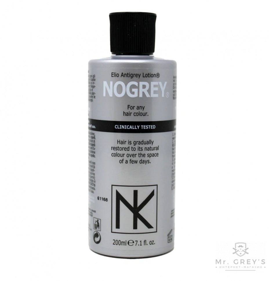 Лосьон против седины Nogrey lozione Elio Antigrigio Classic Formula 200ml Лосьон против седины Nogrey lozione Elio Antigrigio Classic Formula 200ml