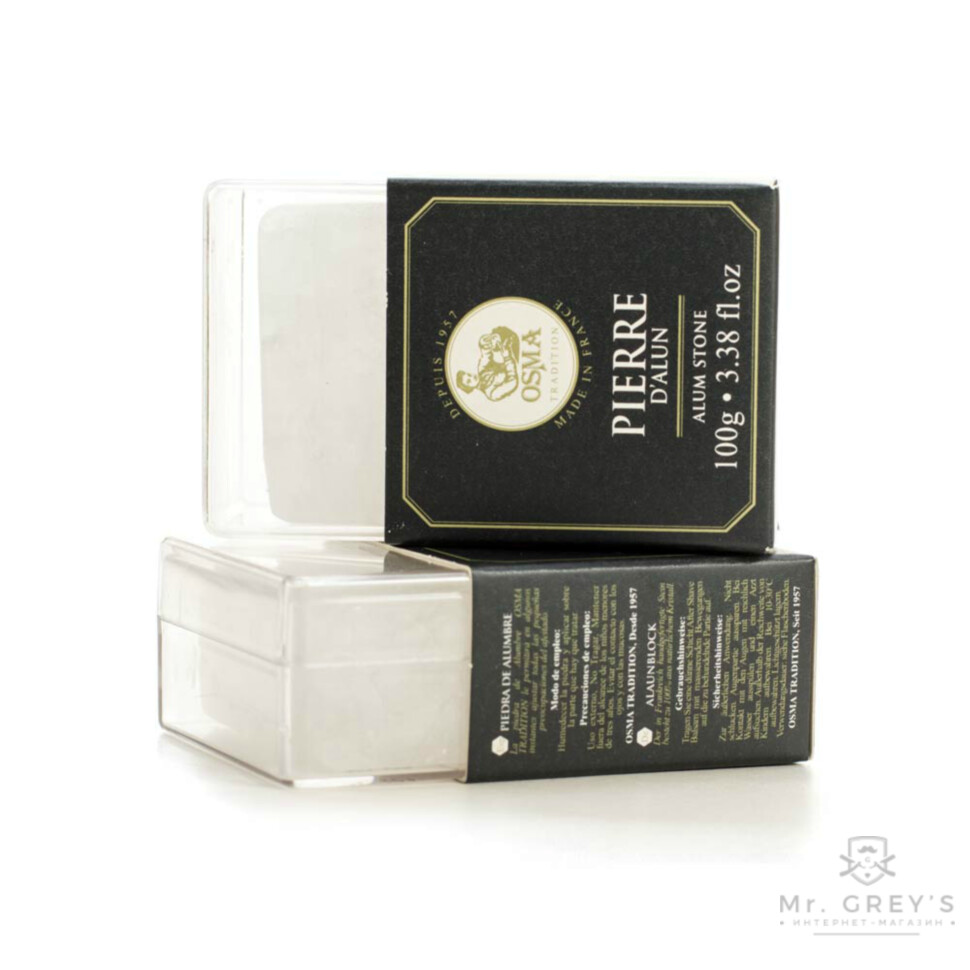 Натуральные квасцы Osma Tradition Alum Stone 100g Натуральные квасцы Osma Tradition Alum Stone 100g