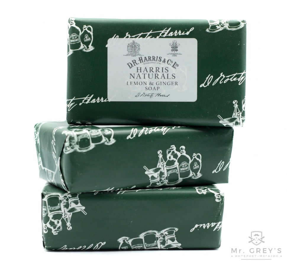 Мило D R Harris Naturals Ginger and Lemon Soap 200g
