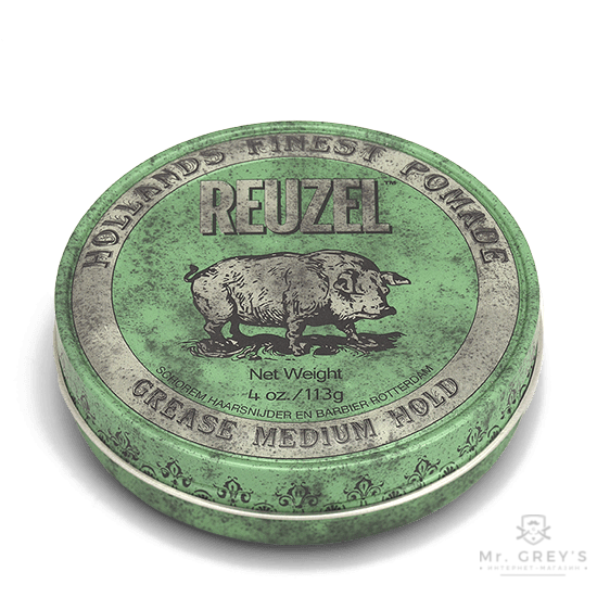 Помада для укладки волос REUZEL Green Grease Medium Hold Pomade 113g