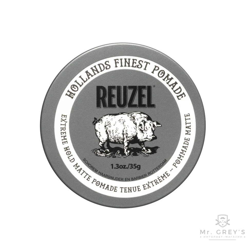 Паста для укладки волос REUZEL Extreme Hold Matte Pomade 35gr Паста для укладки волос REUZEL Extreme Hold Matte Pomade 35gr