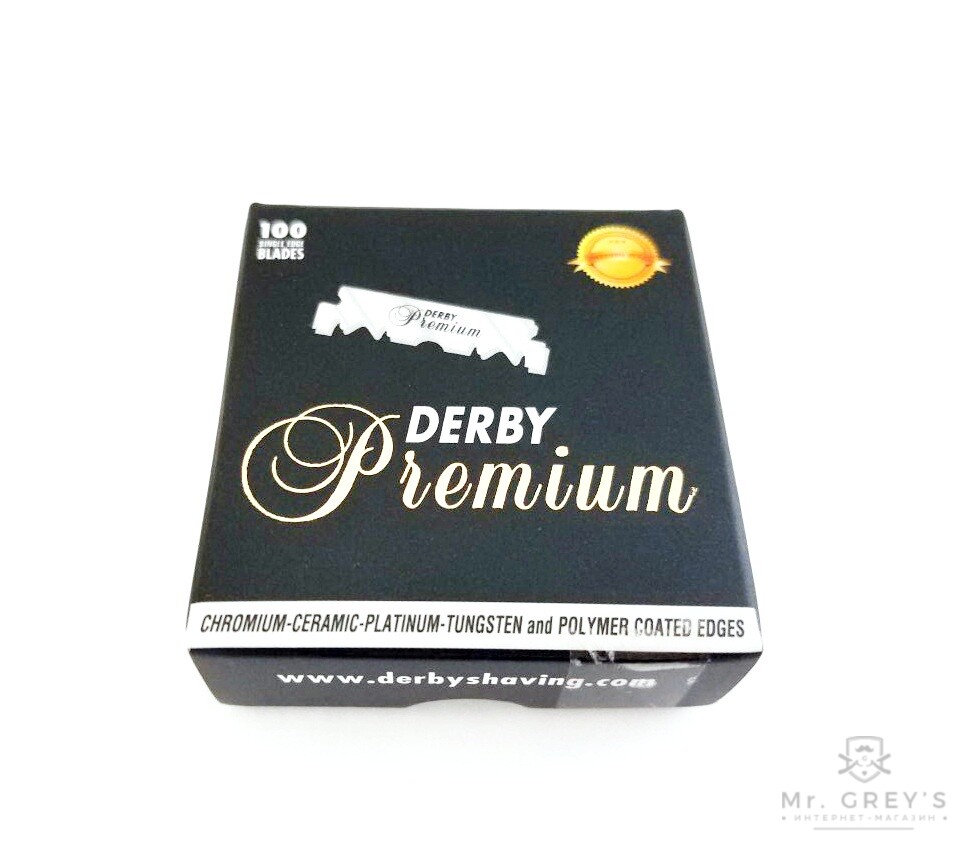 Леза Derby Premium Single Edge Razor Blades