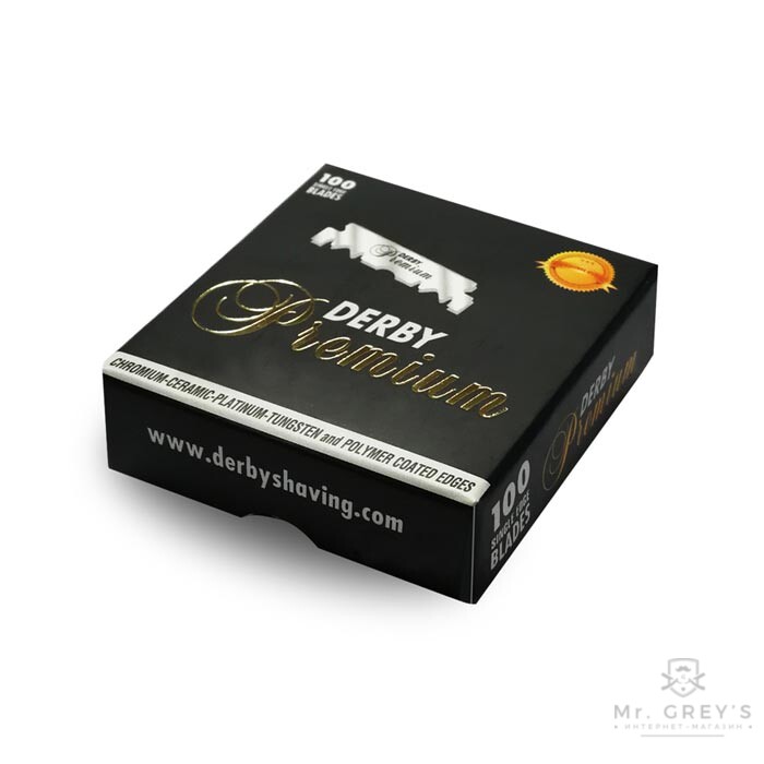 Леза Derby Premium Single Edge Razor Blades