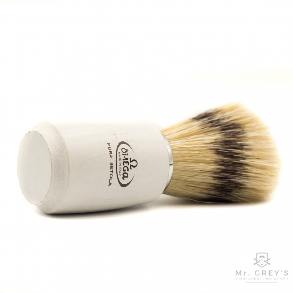 Помазок для гоління Omega 11711 Pure Bristle
