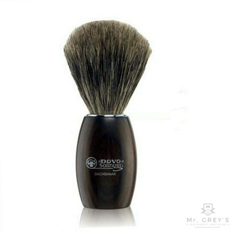 Помазок для бритья 918117 DOVO SHAVING BRUSH PURE BADGER GRENADILLE