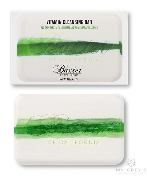 Мило Baxter of California Vitamin Cleansing Bar Italian Lime & Pomegranate Мило Baxter of California Vitamin Cleansing Bar Italian Lime & Pomegranate