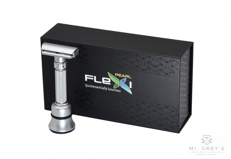 Станок для гоління Т-подібний Pearl Flexi Adjustable Safety Razor Closed Comb FX-2020