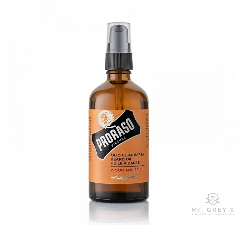 Масло для бороды Proraso Wood & Spice 100ml