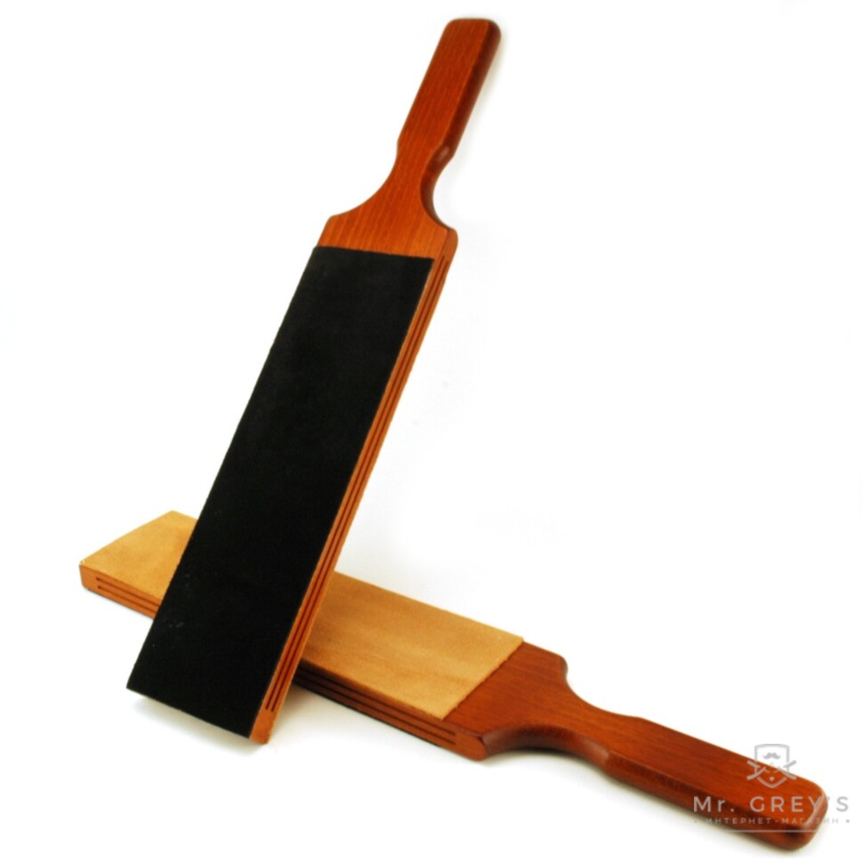 Строп для правки небезпечної бритви Thiers Issard Special Extra Large Double Sided Leather Paddle Strop 276