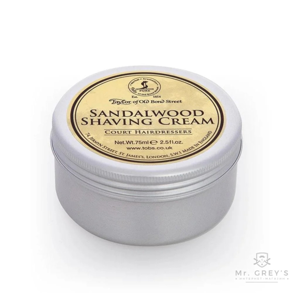 Крем для гоління Taylor of Old Bond Street Sandalwood Shaving Cream Bowl 75ml