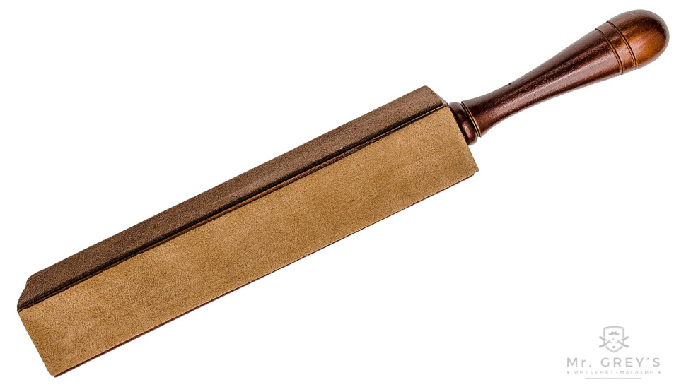 Строп для правки небезпечної бритви Thiers Issard 4 Sided Leather Paddle Strop 444 Строп для правки небезпечної бритви Thiers Issard 4 Sided Leather Paddle Strop 444