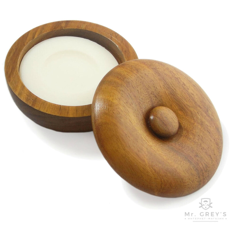 Мило для гоління Vulfix Small Soap в дерев'яній чаші
