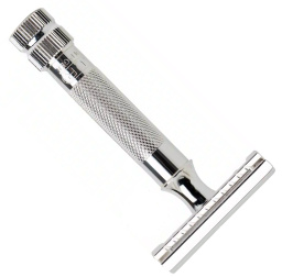 Станок для бритья Т-образный 90 34004 MERKUR 34S Silver Plated Станок для бритья Т-образный 90 34004 MERKUR 34S Silver Plated