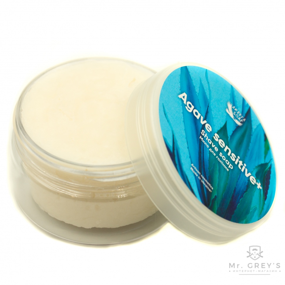 Мило для гоління Agave Sensitive Areffa Soap