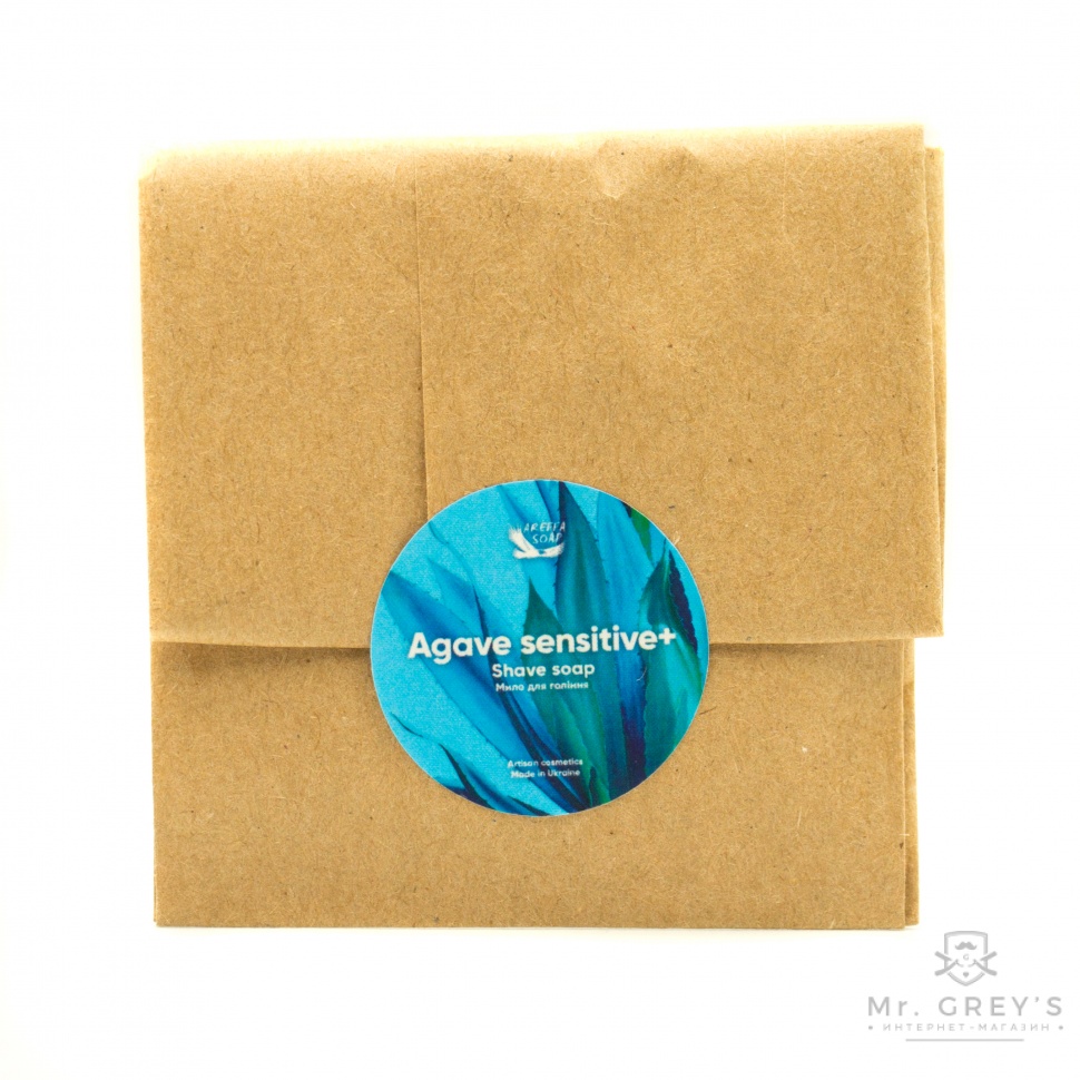 Мило для гоління Agave Sensitive Areffa Soap