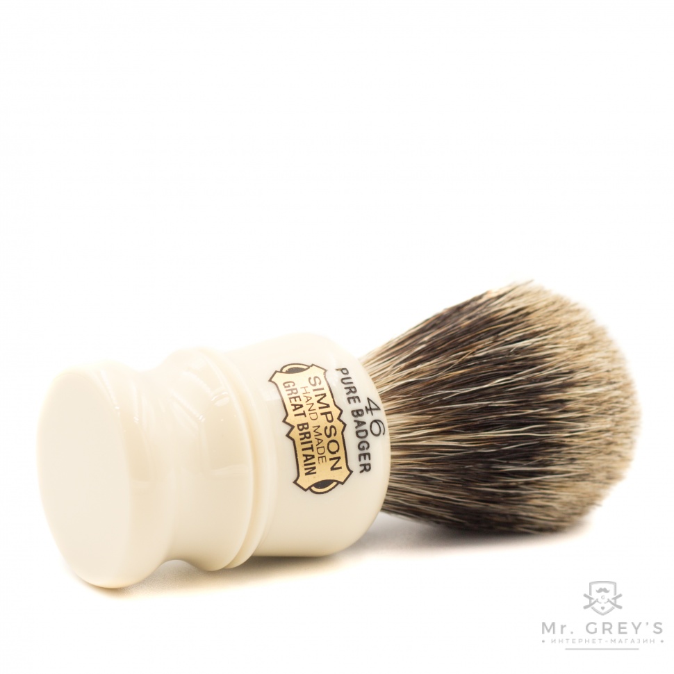 Помазок для гоління Simpson Berkeley 46 Pure Badger