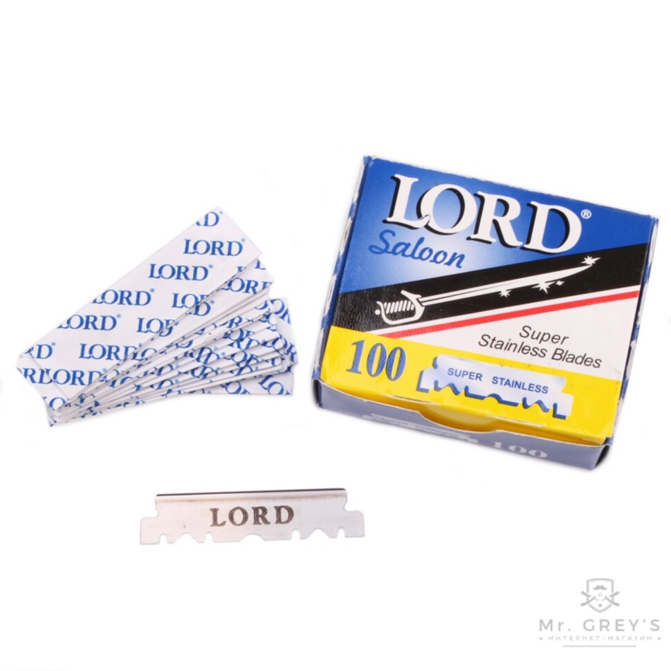Леза Lord Saloon Single Edge Razor Blades