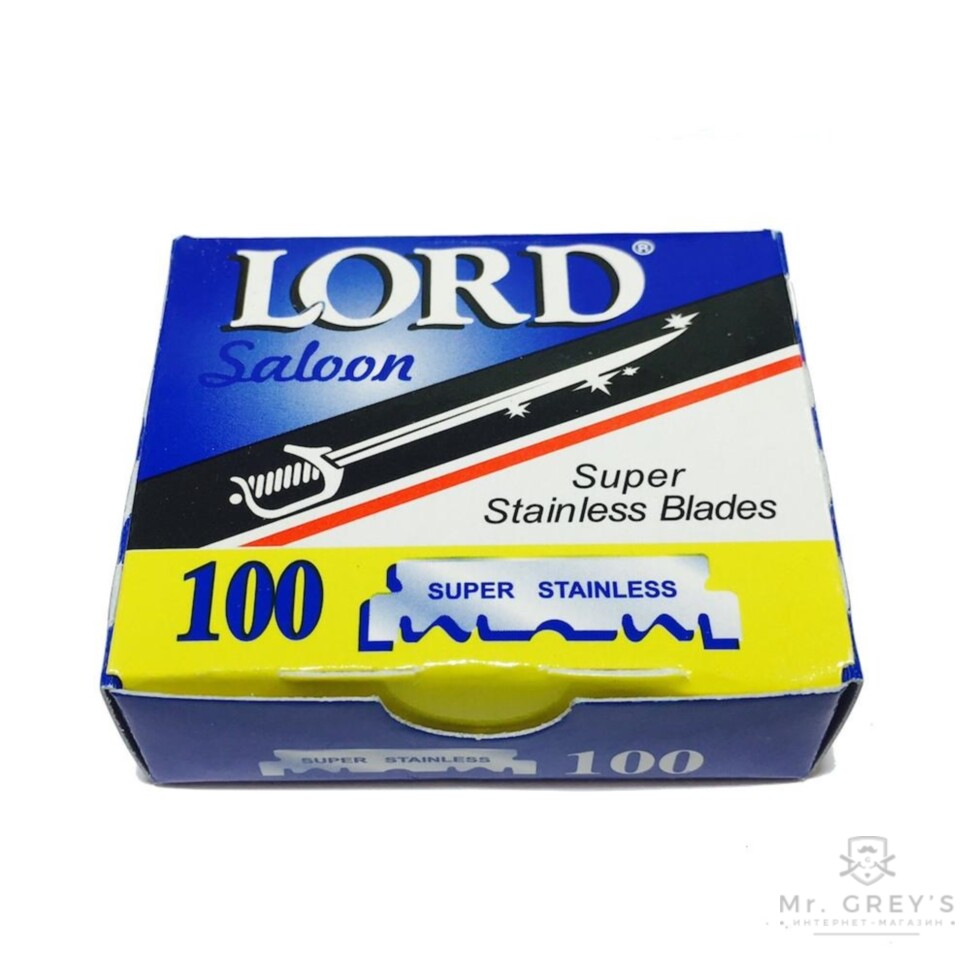 Леза Lord Saloon Single Edge Razor Blades