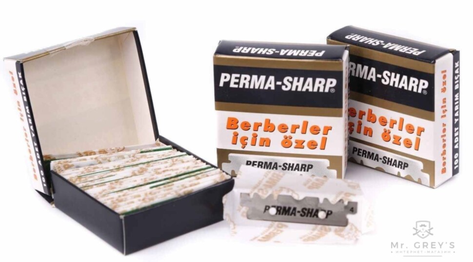 Леза Perma-Sharp Single Edge Razor Blades