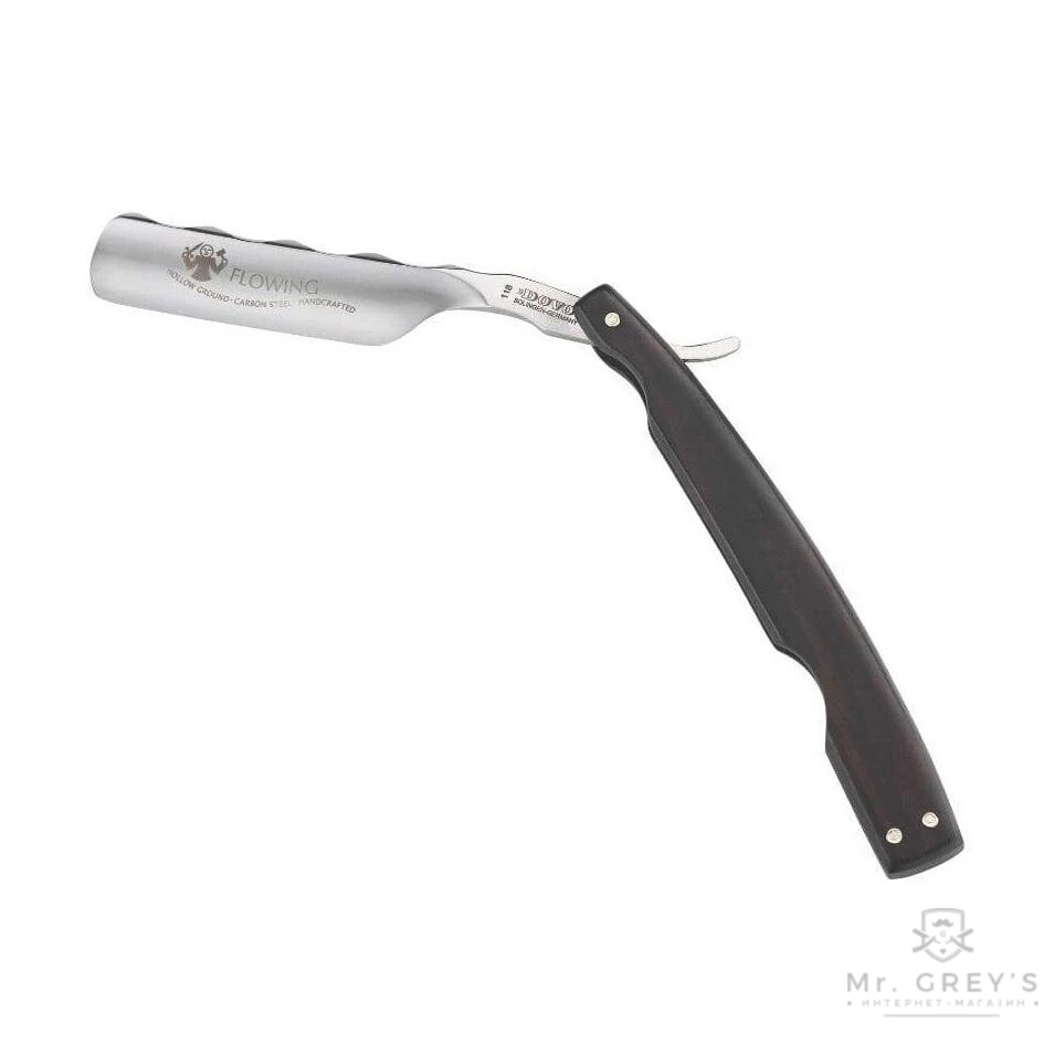 Опасная бритва 1186811 Dovo Solingen Flowing Ebony 6/8"