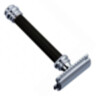 Станок для бритья Т-образный 90 38011 MERKUR BICOLOR ALUBLACK
