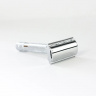 Станок для гоління Т-подібний Rockwell 2C Double Edge Safety Razor White Chrome Станок для гоління Т-подібний Rockwell 2C Double Edge Safety Razor White Chrome