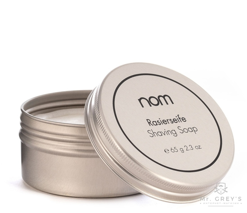 Мыло для бритья nom RS 2 with Aloe Vera in jar 65g