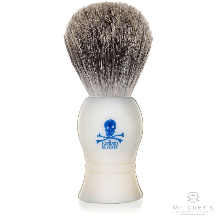 Помазок для бритья The Bluebeards Revenge Pure Badger Shaving Brush