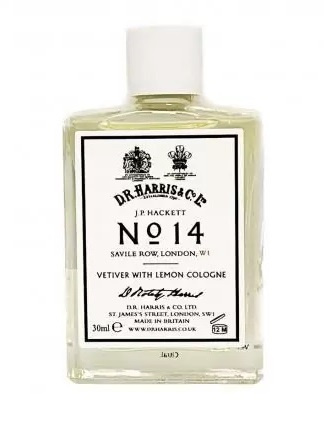 Одеколон No. 14 Vetiver with Lemon Cologne D R Harris 30ml