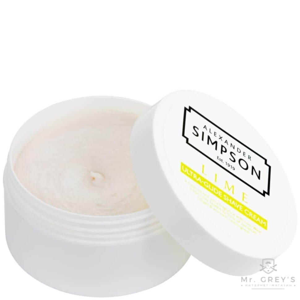 Крем для бритья Alexander Simpson Lime Ultra-Glide Shave Cream