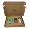 Подарочный набор Men Rock Shaving Brush Sicilian Lime Shaving Kit