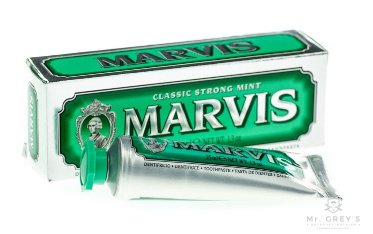 Зубная паста Marvis Classic Strong Mint Travel Size 25ml
