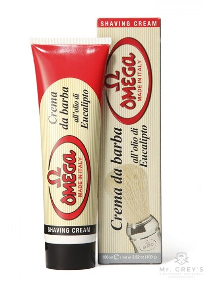 Крем для гоління Omega в тубі, 100 ml