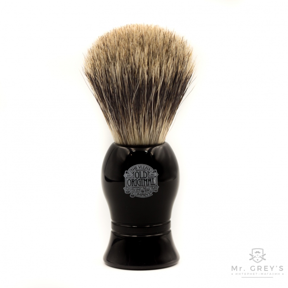Помазок для бритья Vulfix 1000A Pure Badger, Black