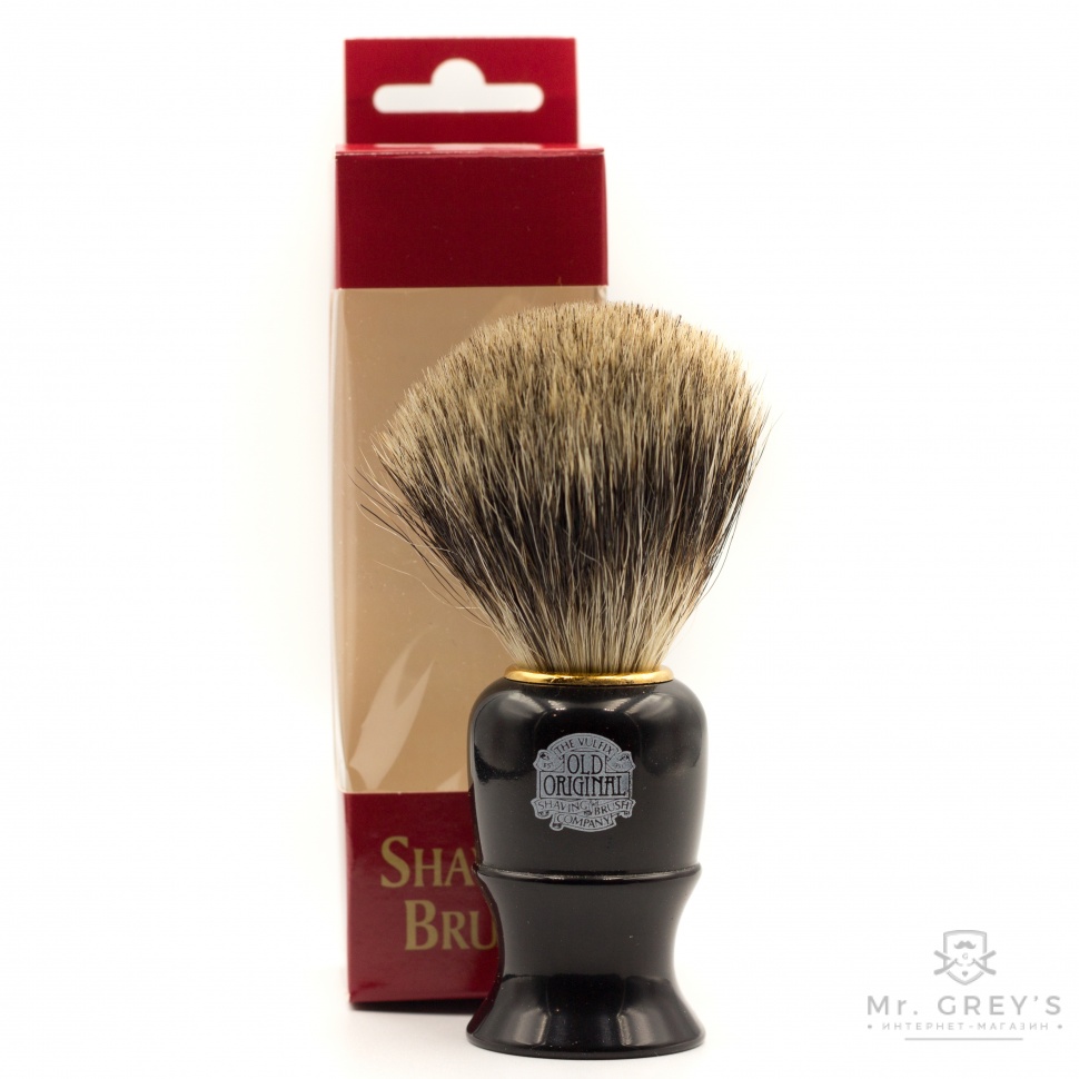 Помазок для бритья Vulfix 849 Pure Badger, Black