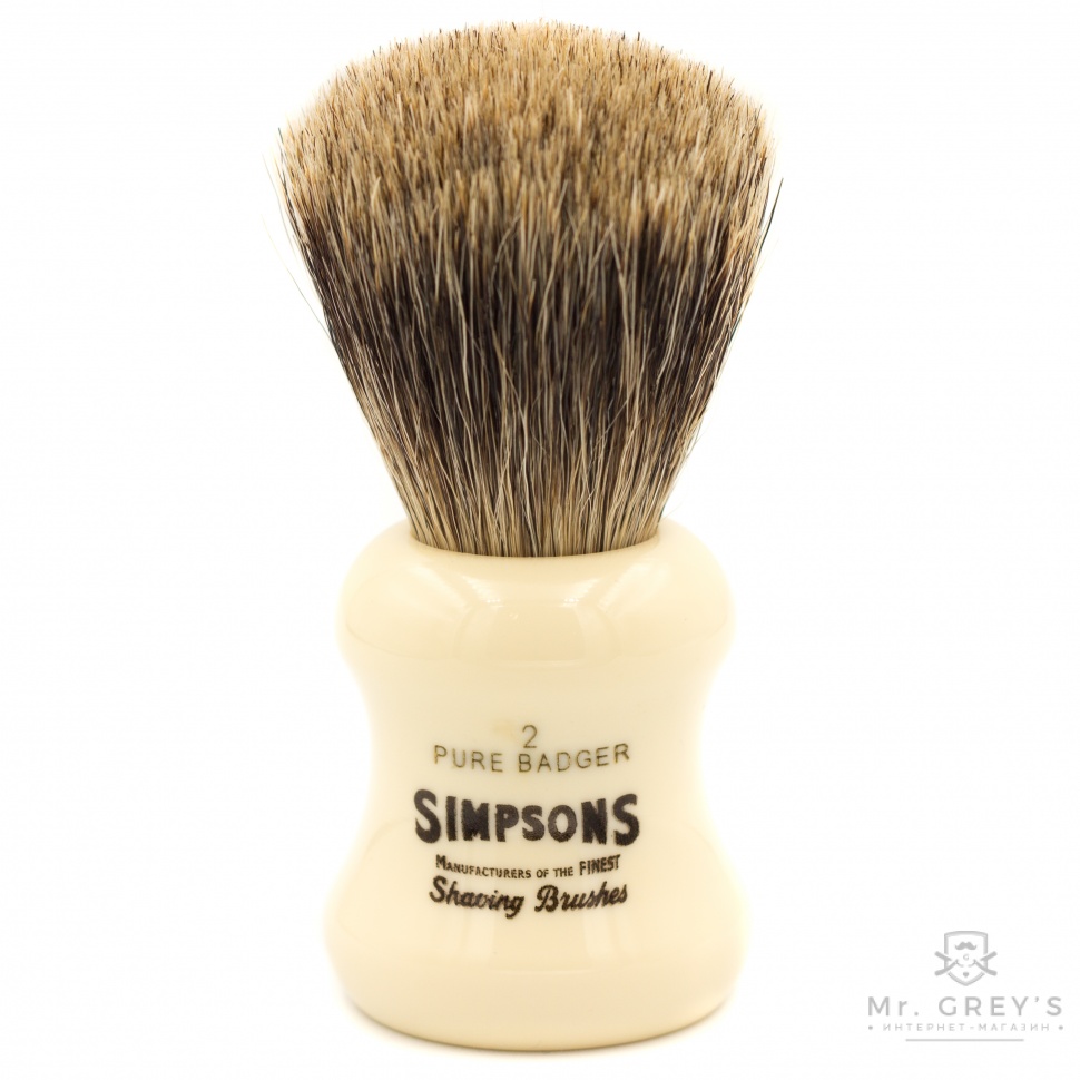 Помазок для гоління Simpson The Eagle G2 Pure Badger
