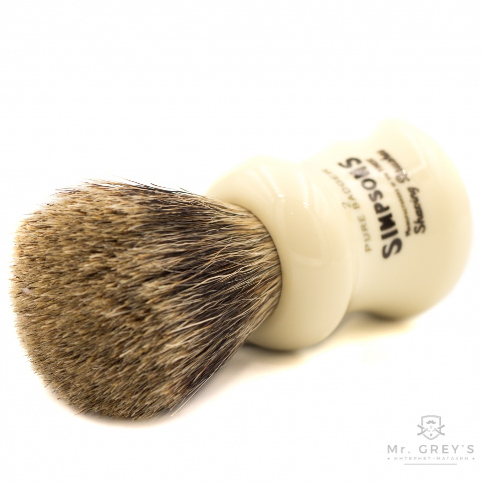 Помазок для гоління Simpson The Eagle G2 Pure Badger