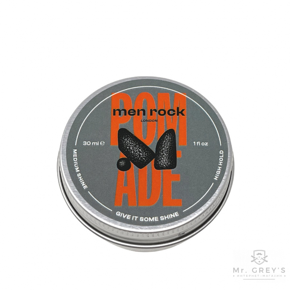 Помада для укладки волос Men Rock Medium Shine Pomade, 30 ml