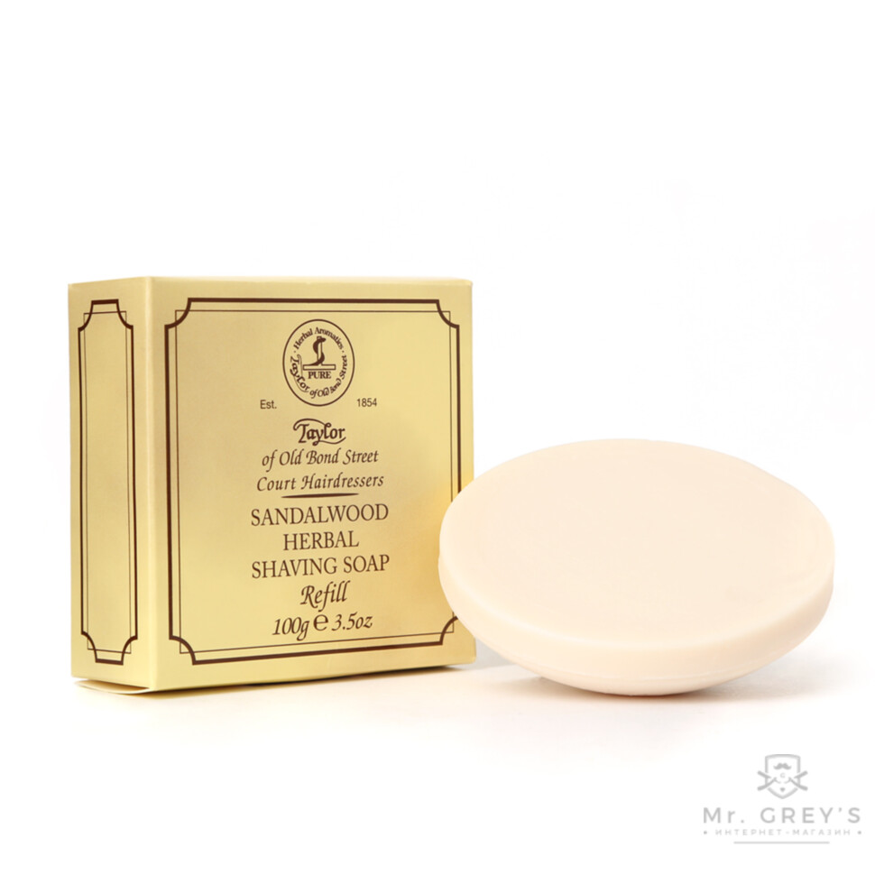 Мыло для бритья Taylor of Old Bond Street Sandalwood 100gr