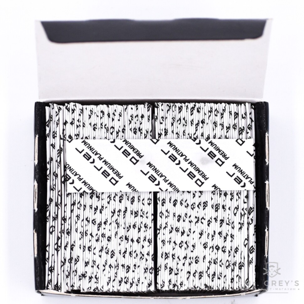 Лезвия Parker Premium Single Edge Razor Blades