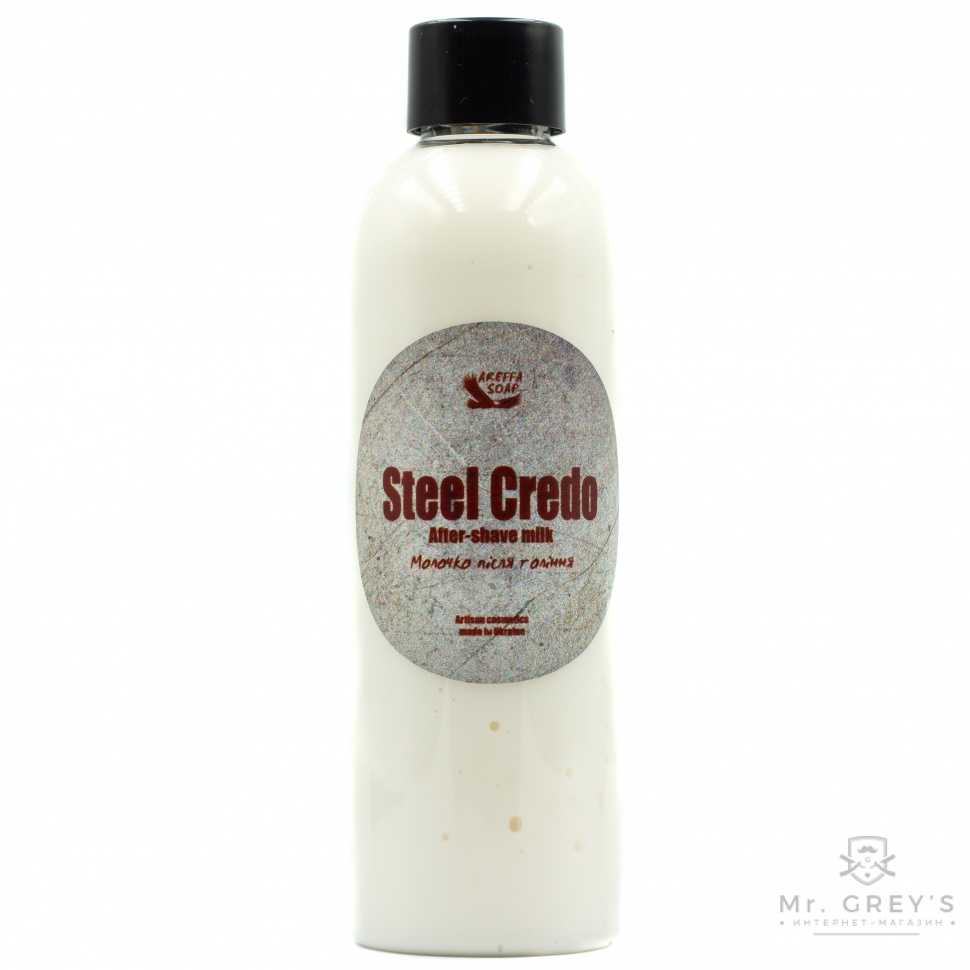Молочко после бритья Steel Credo Areffa Soap